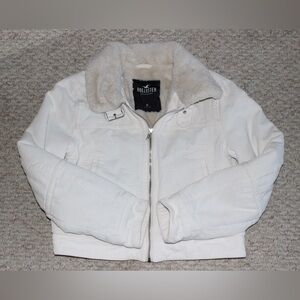 Hollister Corduroy fur lined Jacket